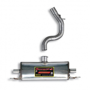 Supersprint Rear exhaust Right - Left
