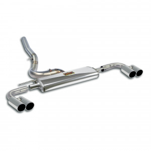 Supersprint Rear exhaust Right OO90 - Left OO90