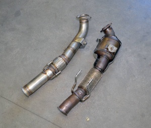 Supersprint Turbo downpipe kit + front pipe(Replaces OEM catalytic converter) 826311 - Img 4