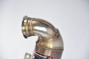 Supersprint Turbo downpipe kit + Metallic WRC 100 CPSI catalytic converter 772021 - Img 2