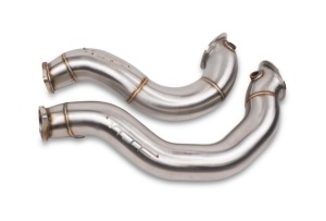 VRSF 3" Cast Stainless Steel Downpipe N54 - Img 2