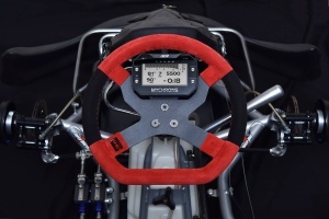 AIM X07VKM5R Standard Steering wheel red/black - Img 2