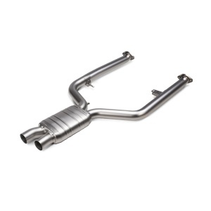 AKRAPOVIC E-BM/SS/9 Evolution Link Pipe Set (SS) Long for BMW M2 (G87) / M3 (G80/G81) / M4 (G82/G83) 2021-2024 - Img 1