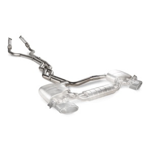 AKRAPOVIC L-AU/SS/6 Link pipe set (SS) for AUDI RS6/RS7 (mandatory with S-AU/TI/15H)