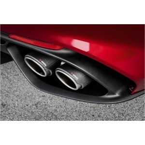 AKRAPOVIC S-AR/TI/1H Exhaust System Evolution Line (Titanium) for ALFA ROMEO Giulia Quadrifoglio 2016-2020 ECE Type Approval - Img 5
