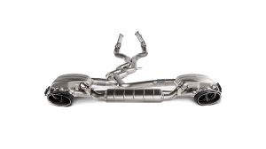 AKRAPOVIC S-AU/TI/15H Evolution Line Titanium for AUDI RS6 AVANT (C8) 2020 - Img 2