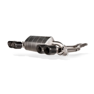 AKRAPOVIC S-BM/T/34H Exhaust System Slip-On Line (Titanium) for BMW M2 Coupe (G87) 2023-2024
