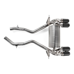 AKRAPOVIC S-BM/T/4H Exhaust System Slip-On Line (Titanium) for BMW M4 (F82 / F83) ECE Type Approval - Img 2
