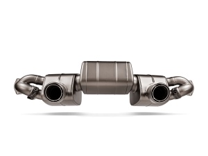 AKRAPOVIC S-PO/TI/24 Slip-On Race Line (Titanium) for PORSCHE 718 Cayman GT4RS 2022-2024 - Img 1