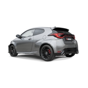 AKRAPOVIC S-TY/T/3 Exhaust System Slip-On Race Line (Titanium) for TOYOTA GR Yaris / GRMN Yaris (XP210) - Img 4