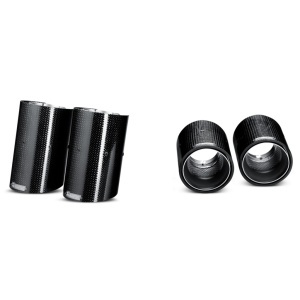 AKRAPOVIC TP-CT/3 Tail Pipe Set (Carbon) for BMW M3 (E90 / E92 / E93) 2007-2013 - Img 1