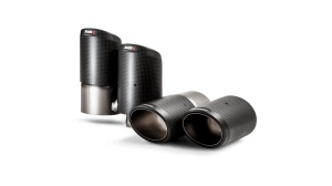 AKRAPOVIC TP-CT/53 Tail pipe set (Carbon) for PORSCHE 536 Cayenne (E3) - Img 1
