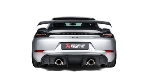 AKRAPOVIC TP-T/S/27 Tail Pipe Set (Titanium) for PORSCHE 718 Cayman GTS 4.0 / Boxster GTS 4.0 2020-2024 - Img 3