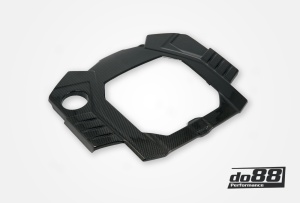 Carbon fiber engine cover, Audi RS6 RS7 C8 - Img 4