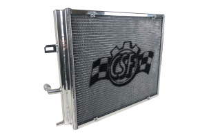 CSF RACE BMW F3X/F2X B58/B48 Triple-Pass Heat Exchanger w/ Rock Guard - Silver - Img 2