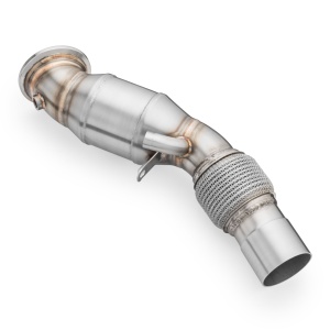 Downpipe BMW F30, F31, F34 GT LCI 330i, 330ix, 330e B48 + SILENCER - Img 3