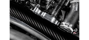 Eventuri Carbon Fiber Turbo Inlet Mercedes A35 CLA35 GLA35 GLB35 AMG - Img 7