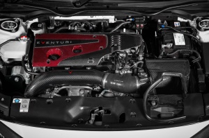 Eventuri Carbon Fiber Turbo Tube Honda Civic Type R FK8 - Img 5