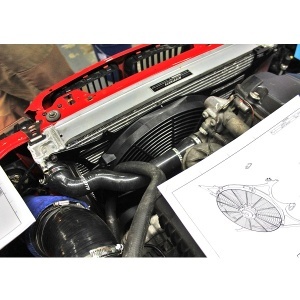Mishimoto BMW E36 3-Series Fan Shroud Kit, 1992-1999 - Img 1