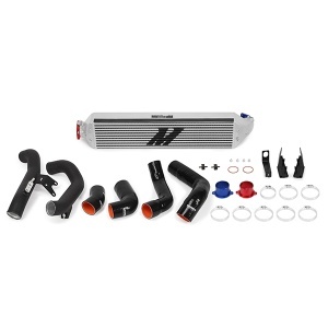 Mishimoto Honda Civic 1.5T Intercooler Kit, 16-21, Sl w/ Blk Pipes - Img 1