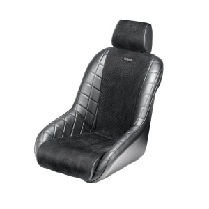 OMP HA0-0757-A01-071 Vintage Seat Brands Hatch, Black