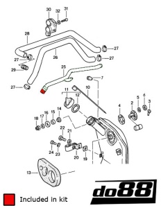 Porsche 930 Turbo breather and oil hoses - Img 7