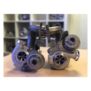 Pure Turbos N54 Stage2 Cast 600 Turbo - Img 3