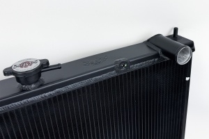 R34 Skyline GT-R High-Performance All-Aluminum Radiator - Black - Img 3
