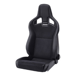 RECARO 414.00.1132 Left Sport Seat Cross Sportster CS, Artificial Leather Black