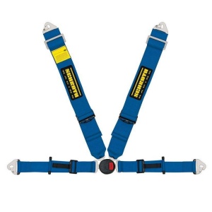 SCHROTH 25171 Racing Harness Profi 2-FE ASM Pull Down 4-Point Right, Blue