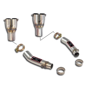 Supersprint Connecting pipe kit "Y-Pipe" Right + Left 784131