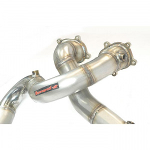 Supersprint Downpipe kit Right + Left(Replaces catalytic converter) - Img 2