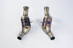 Supersprint Downpipe left + Metallic catalytic converter 200CPSI 756541