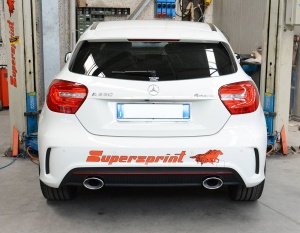 Supersprint Endpipe kit Right 145x95 + Left 145x95 722025