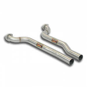 Supersprint Front pipes kit Right - Left(Replaces OEM front mufflers) - Img 1