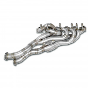 Supersprint Manifold "Step Design"(Left Hand Drive)(with ports for the air injection system)