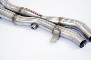 Supersprint Manifold + "X-Pipe"(Left Hand Drive)Stainless steel for OEM catalytic converter 782501 - Img 2
