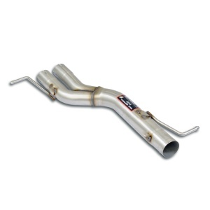 Supersprint Non-resonated, "Y-Pipe" mid section(Deletes OEM centre exhaust) 843113