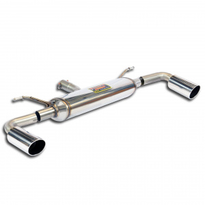 Supersprint Rear exhaust Right O100 - Left O100 - Img 1