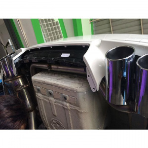 Supersprint Rear exhaust Right OO100 - Left OO100 "Power Loop" - Img 3