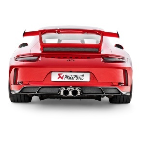 AKRAPOVIC DI-PO/CA/6/M Rear Diffuser (Carbon / Matte) for PORSCHE 911 GT3 (991.2) ABE Type Approval - Img 3