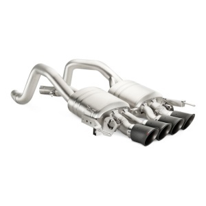 AKRAPOVIC MTP-CO/TI/2 Exhaust System Slip-On Line (Titanium) for CHEVROLET Corvette Z06 (C7) 2014-2019