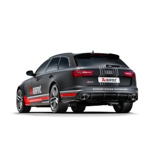 AKRAPOVIC S-AU/TI/3H Exhaust System Evolution Line (Titanium) for AUDI RS6 Avant (C7) 2014-2018 ECE Type Approval - Img 4