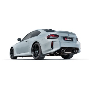 AKRAPOVIC S-BM/T/34H Exhaust System Slip-On Line (Titanium) for BMW M2 Coupe (G87) 2023-2024 - Img 3