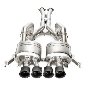 AKRAPOVIC S-CO/TI/1 Exhaust System Evolution Line (Titanium) for CHEVROLET Corvette Stingray / Grand Sport (C7) 2014-2019 - Img 1
