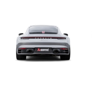 AKRAPOVIC S-PO/T/8 Exhaust System Slip-On Race Line (Titanium) for PORSCHE 911 Carrera / Carrera S / Carrera 4 / Carrera 4S / Carrera GTS (992) - Img 4
