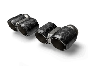 AKRAPOVIC TP-CT/73/CF Tail Pipe Set (Chopped Carbon) for BMW M2 (G87) / M3 (G80/G81) / M4 (G82/G83)