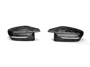 AKRAPOVIC WM-BM/CA/5/CF Mirror Cap Set (Chopped Carbon) Matte for BMW M2 (G87) / M3 (G80/G81) / M4 (G82/G83)