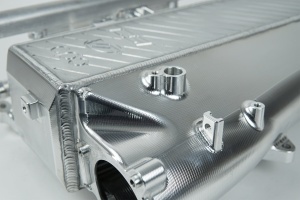 CSF RACE A90 Supra / BMW B58 Charge-Air Cooler Manifold - Raw Billet - Img 7