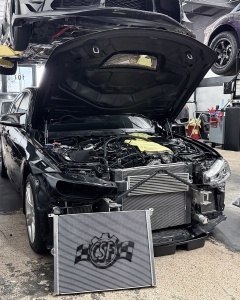 CSF RACE BMW F-Chassis Gen 1 B58 High-Performance All-Aluminum Radiator - Img 12